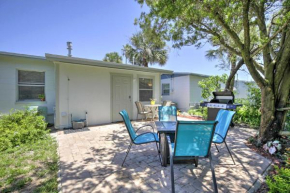 New Smyrna Beach Abode with Fire Pit, Walk to Beach!